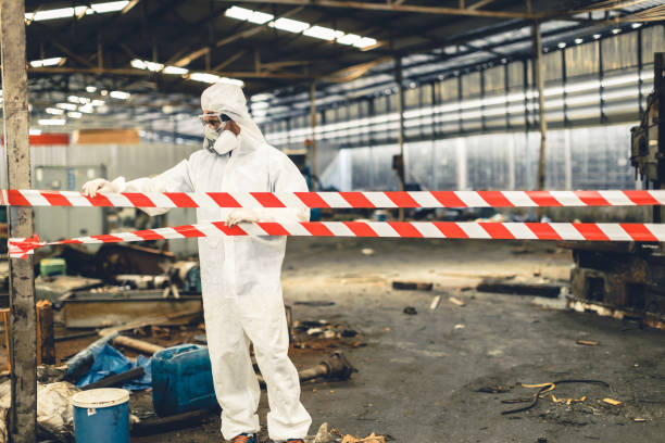 Professional Crime Scene Cleanup technician working in Morgan Hill, CA